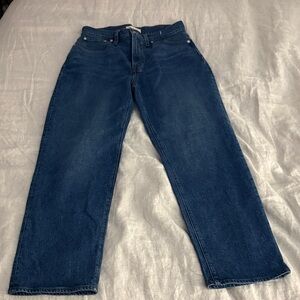 Madewell Women's High Rise Blue Jeans
